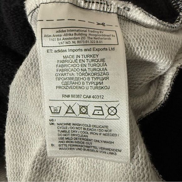Rare Adidas Sweatshirt Unisex Adult Medium Multicolor Originals Racing Y2K - Picture 12 of 16
